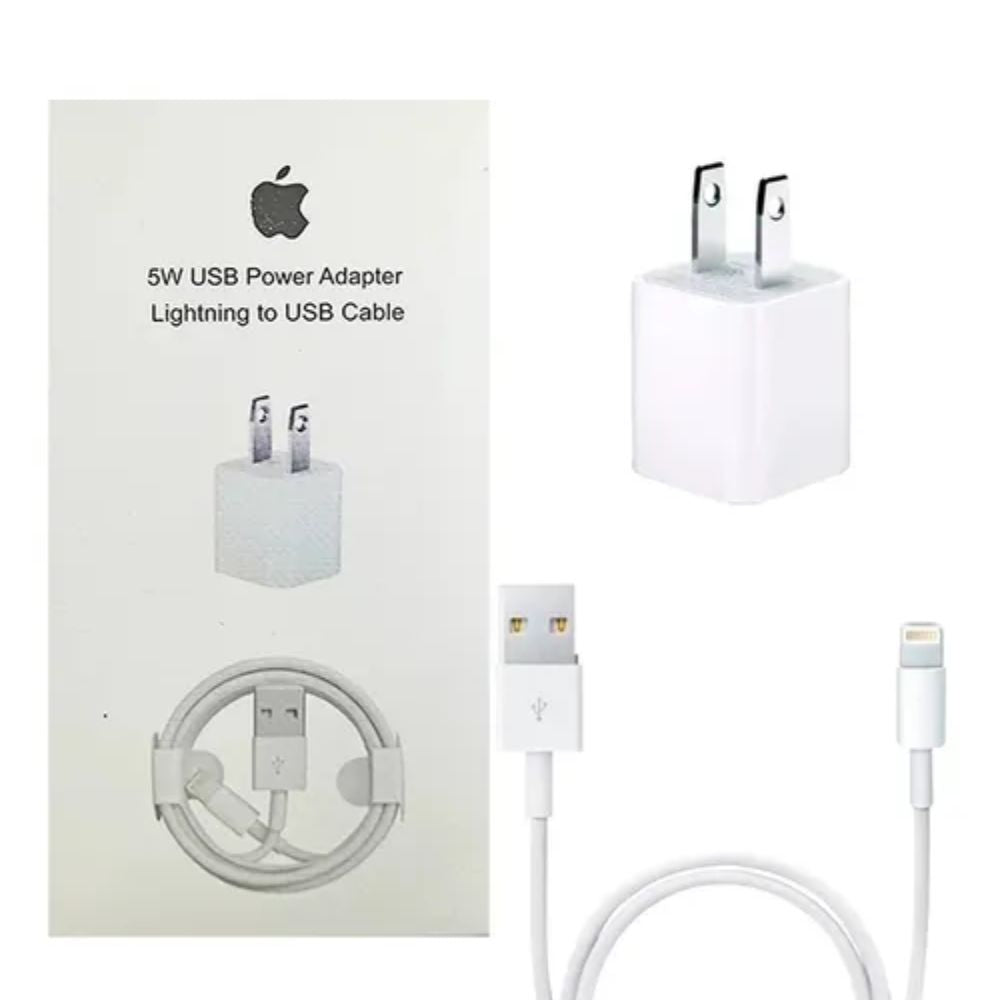 Cable y Cargador (USB)