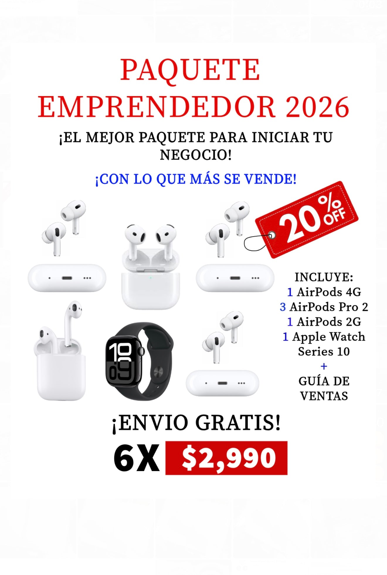 PAQUETE EMPRENDEDOR 2026