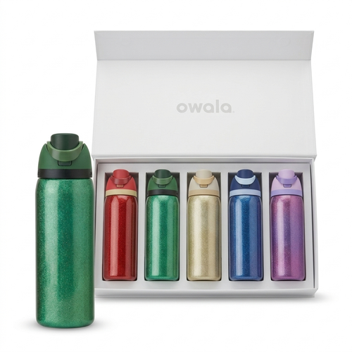 OWALA MODELO GLITTER 32 oz MAYOREO