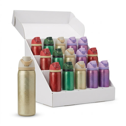 OWALA MODELO GLITTER 32 oz MAYOREO